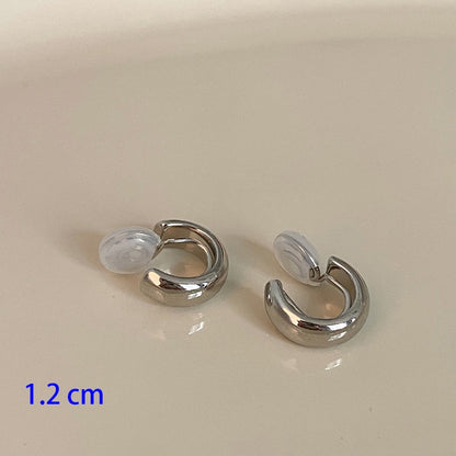 Korean Zircon Small Ear Cuff Set Ear Clips Vintage Gold Color Earcuff Cute Cartilage No Pierced Clip Earrings Women's Jewelry