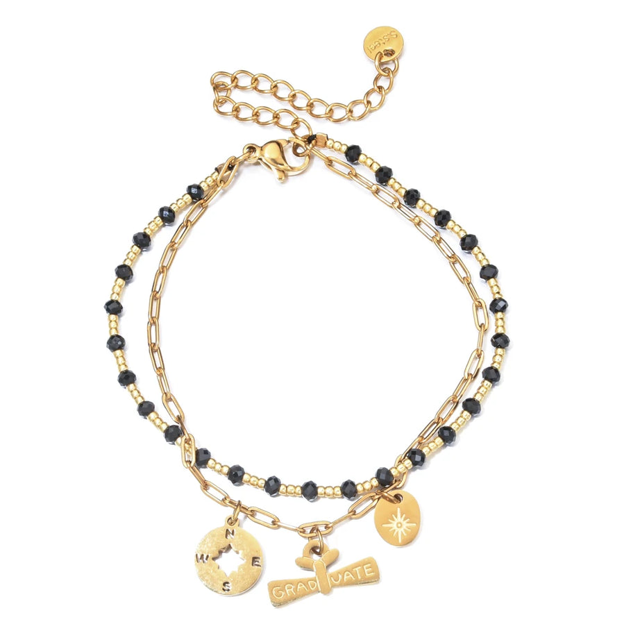 Evil Eye & Hamsa Hand Boho Bracelet