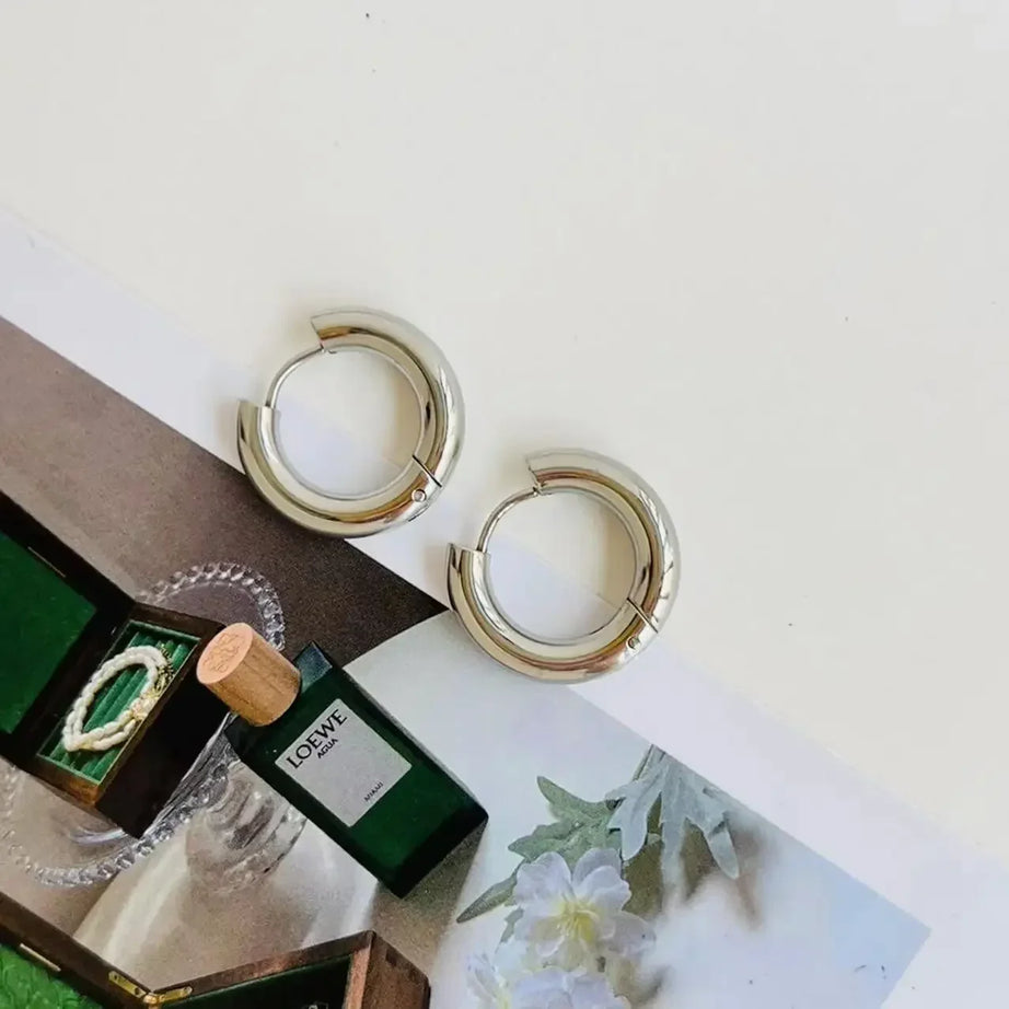 Turquoise Hoop Earrings