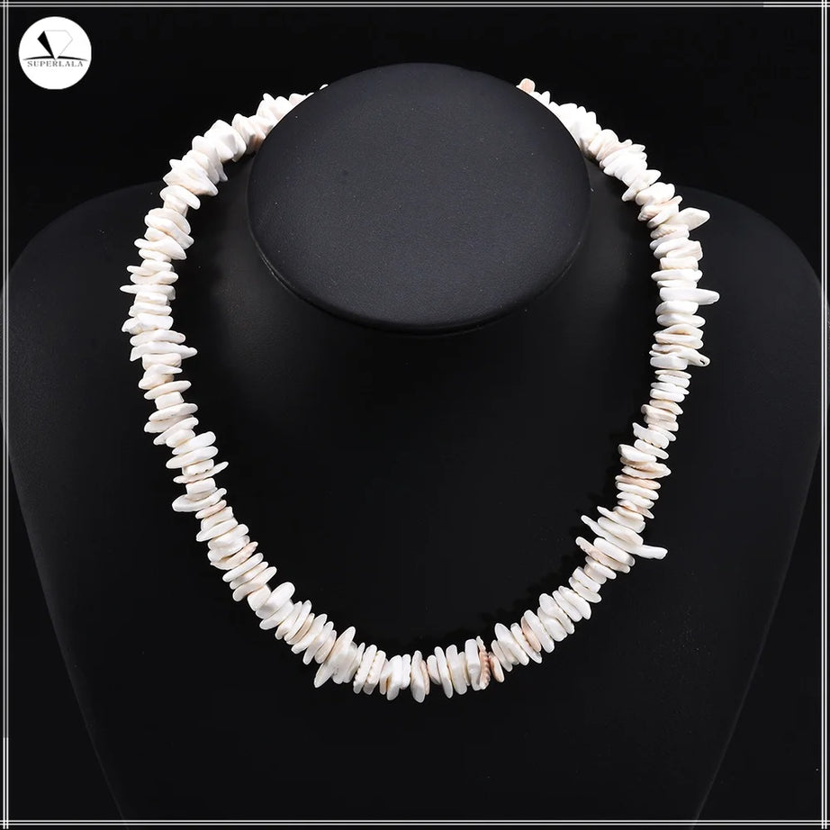 Hawaiian Puka Shell Adjustable Beach Necklace for Kids