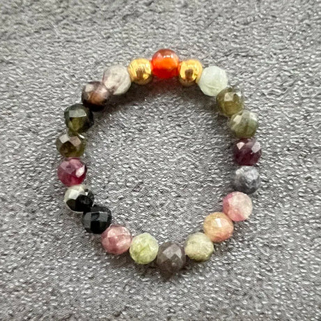 Boho Natural Stone Party Rings For Women Girls Trendy Handmade Jewelry Gift Amethyst Turquoise Tigereye Statement Ring Wholesale - Charlie Dolly