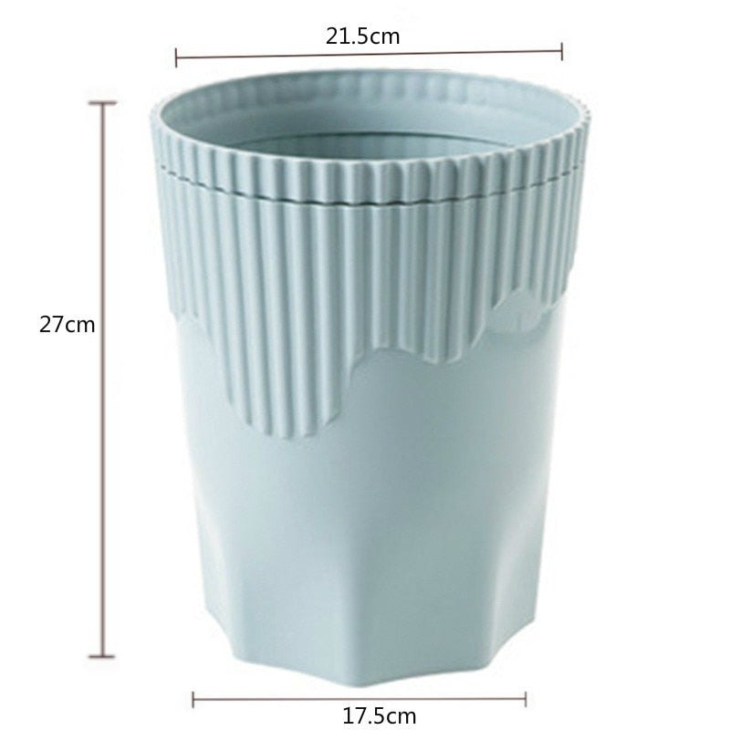Creative Pink Waste Bin Anime Card Captor Sakura Plastic Trash Can Kawaii Cartoon Home Office Desktop Garbage Storage Basket New - Charlie Dolly