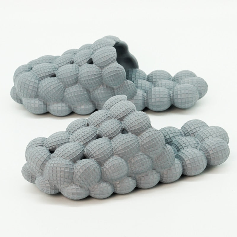 Hot New Personality Bubble Fashion Slippers Home Massage Bottom for Men and Women's Sandals Flip Flops - Charlie Dolly
