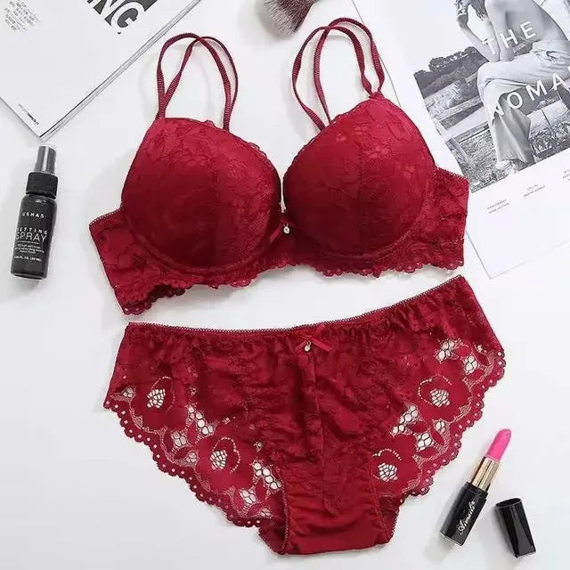 Sexy Bra Set Deep V Push Up Underwire Bralette Lace Floral Lingerie Se Charlie Dolly Sexy Bra Set Deep V Push Up Underwire Bralette Lace Floral Lingerie Se Charlie Dolly