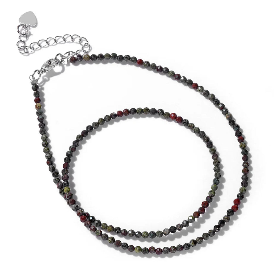 Crystal Stone Beaded Necklace