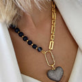 boho Ocean kolye Sonsuzluk Mineli Göz Kolye Sea Shell Conch pendants charms Necklace Sexy collier de perles Gift Accessories - Charlie Dolly