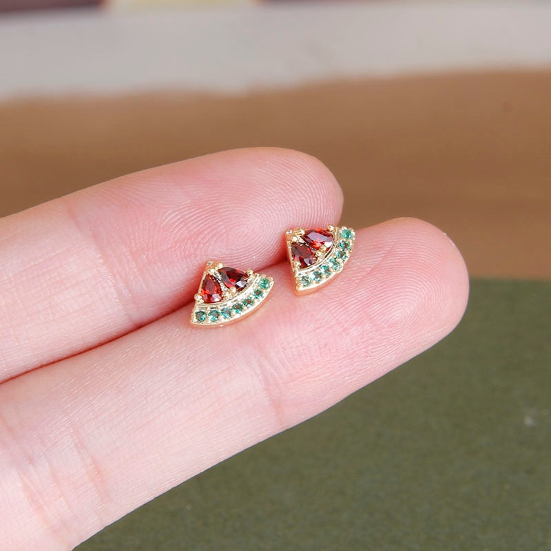 Sight Cute Opal Dolphin Earrings  Fashion Brand Jewelry Delicate Crystal Ocean Animal Stud Earrings for Women Gift - Charlie Dolly