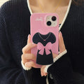 Barbie Pink Black Dress Iphone 14Promax13 Shell Fashion Women Mobile Phone Case Kawaii Cute Cartoon Cell Holder Girls Accessory - Charlie Dolly