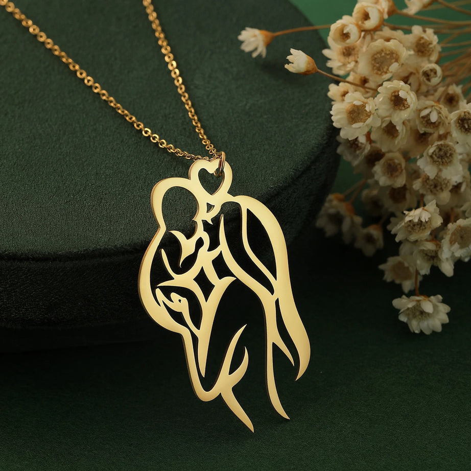 Dainty Lotus, Books, Phoenix & Comedy Tragedy Mask Pendant Necklace, Symbolic Choker Set