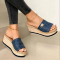 Summer Women Wedge Sandals Platform Flip Flops Soft Comfortable 2023 New Casual Shoes Outdoor Beach Slippers Ladies Sandals - Charlie Dolly