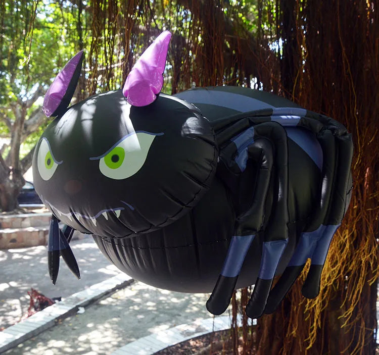 PVC Large Inflatable Spider Pumpkin Balloons Hanging Ghost Kids Toy Halloween Party Home Garden Outdoor Decorations Horror Props - Charlie Dolly
