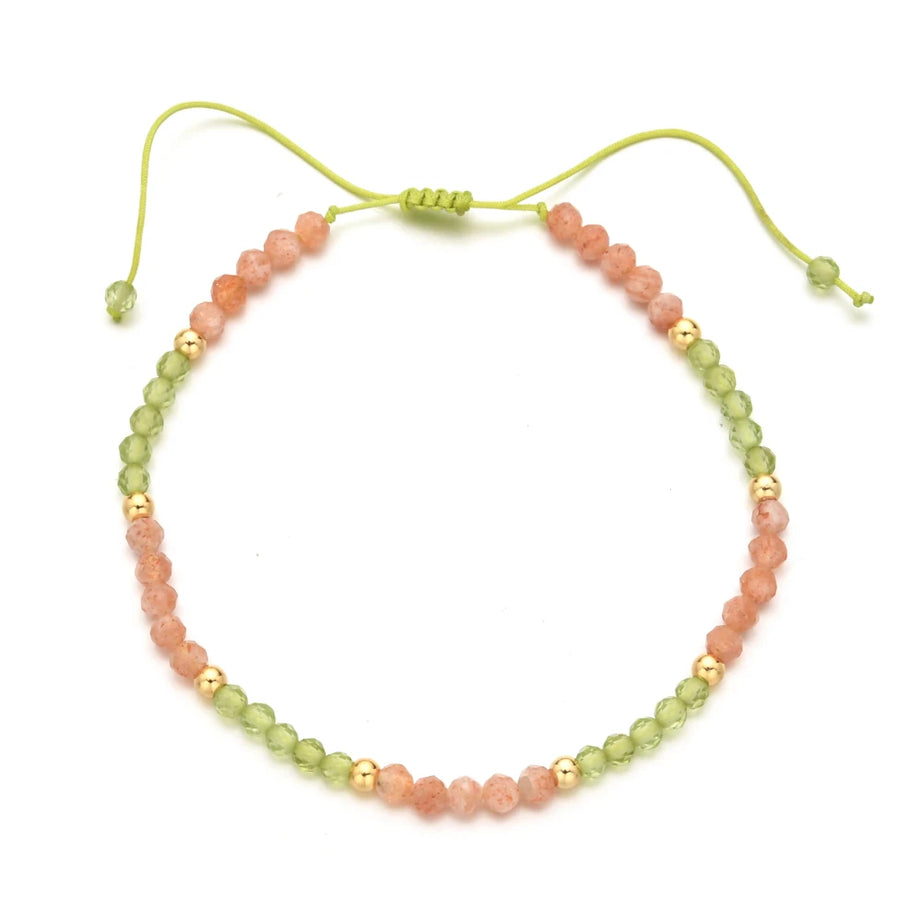 Tourmaline Yoga Beaded Bracelet