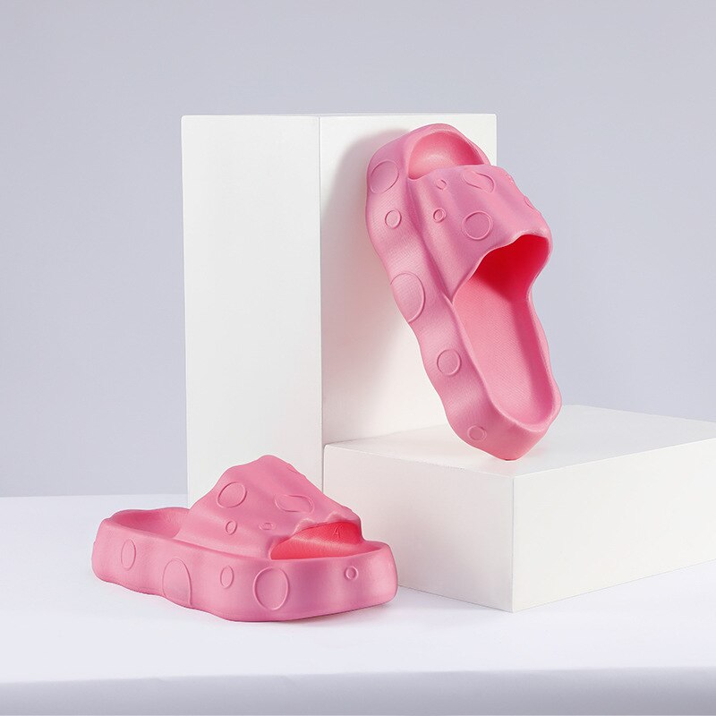 2023 Outdoor Home Sandals Women Slippers Summer Eva Outdoor Women's Slippers Soft Bottom Bubble Slippers Fashion Street Slides - Charlie Dolly