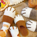2023 New Cotton Slippers Women's Autumn and Winter Cat Claw Cartoon Lovely Couple Slippers Indoor Thickened Warm Plush Slippers - Charlie Dolly