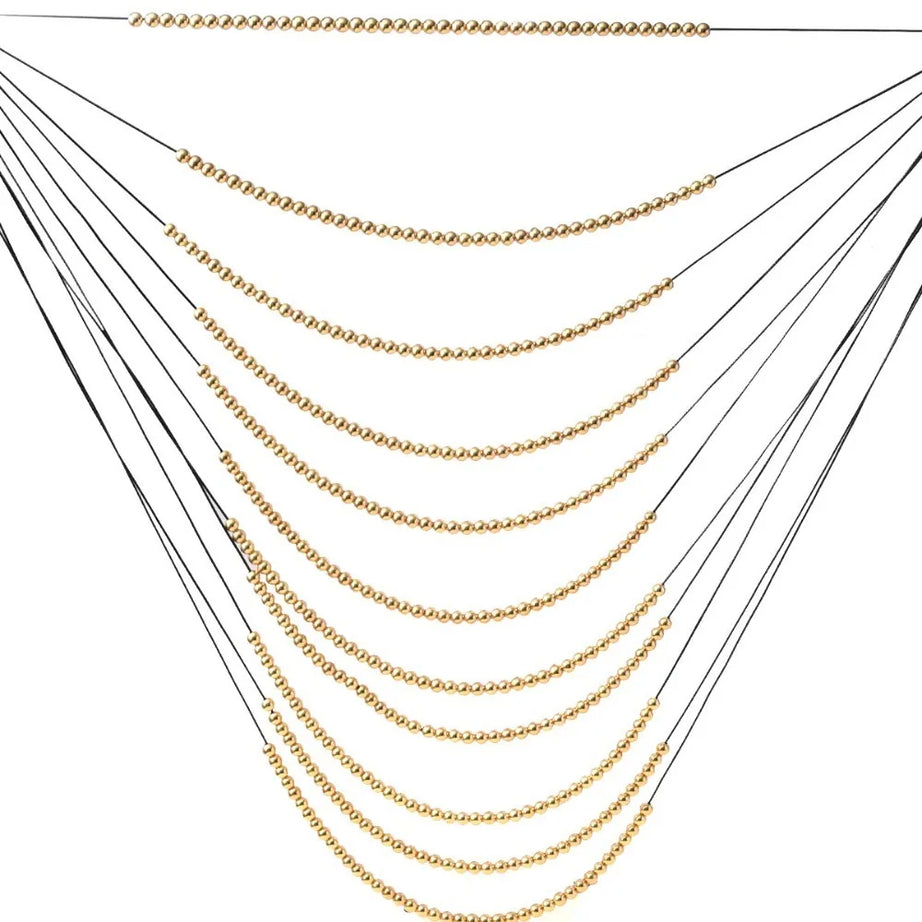 Pearl Waterfall Layered Tassel Necklace Jewelry