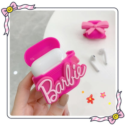 Barbie Earphone Case Iphone Earphones Airpods Pro Soft Shell Protection Cartoon Cute Kawaii Portable Girls Accessory Holder Gift