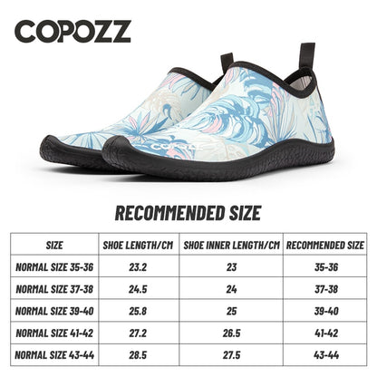 COPOZZ Summer Aqua Shoes Quick-Dry Water Shoes Breathable Wading Upstream Shoes Antiskid Outdoor Sports Shoe Beach Pool Slippers