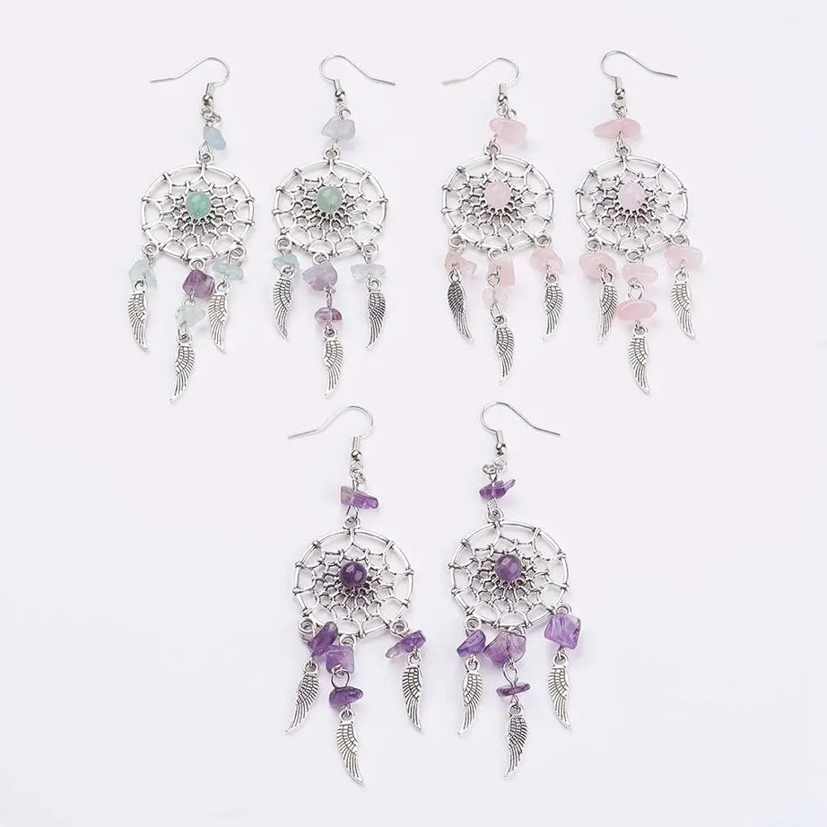 Dream Catcher Boho Keychain