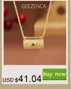 GEEZENCA 925 Silver Gold Plated Lapis Lazuli Bar Charm Dangle Drop Earrings Women CZ Geometric Oblong Simple Trendy Earring Gift