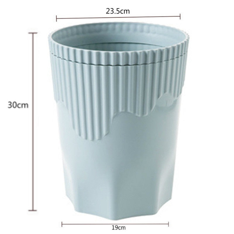 Creative Pink Waste Bin Anime Card Captor Sakura Plastic Trash Can Kawaii Cartoon Home Office Desktop Garbage Storage Basket New - Charlie Dolly