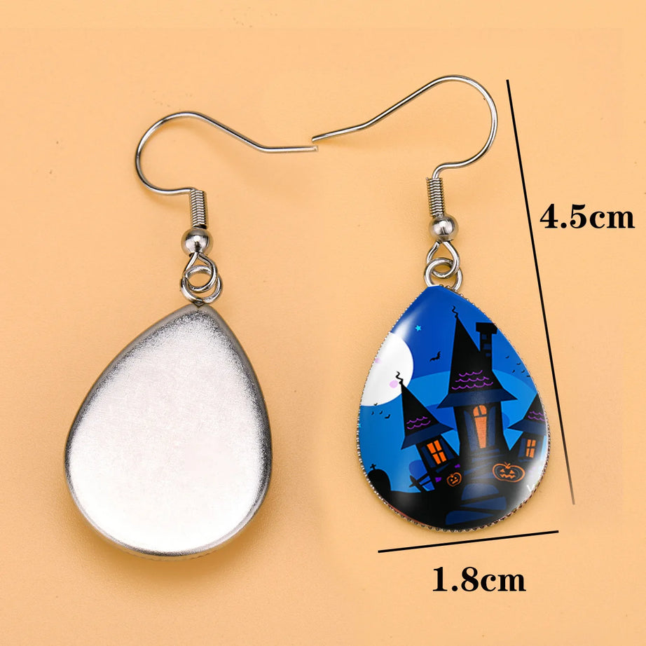 Matryoshka Doll Resin Boho Drop Earrings Jewelry
