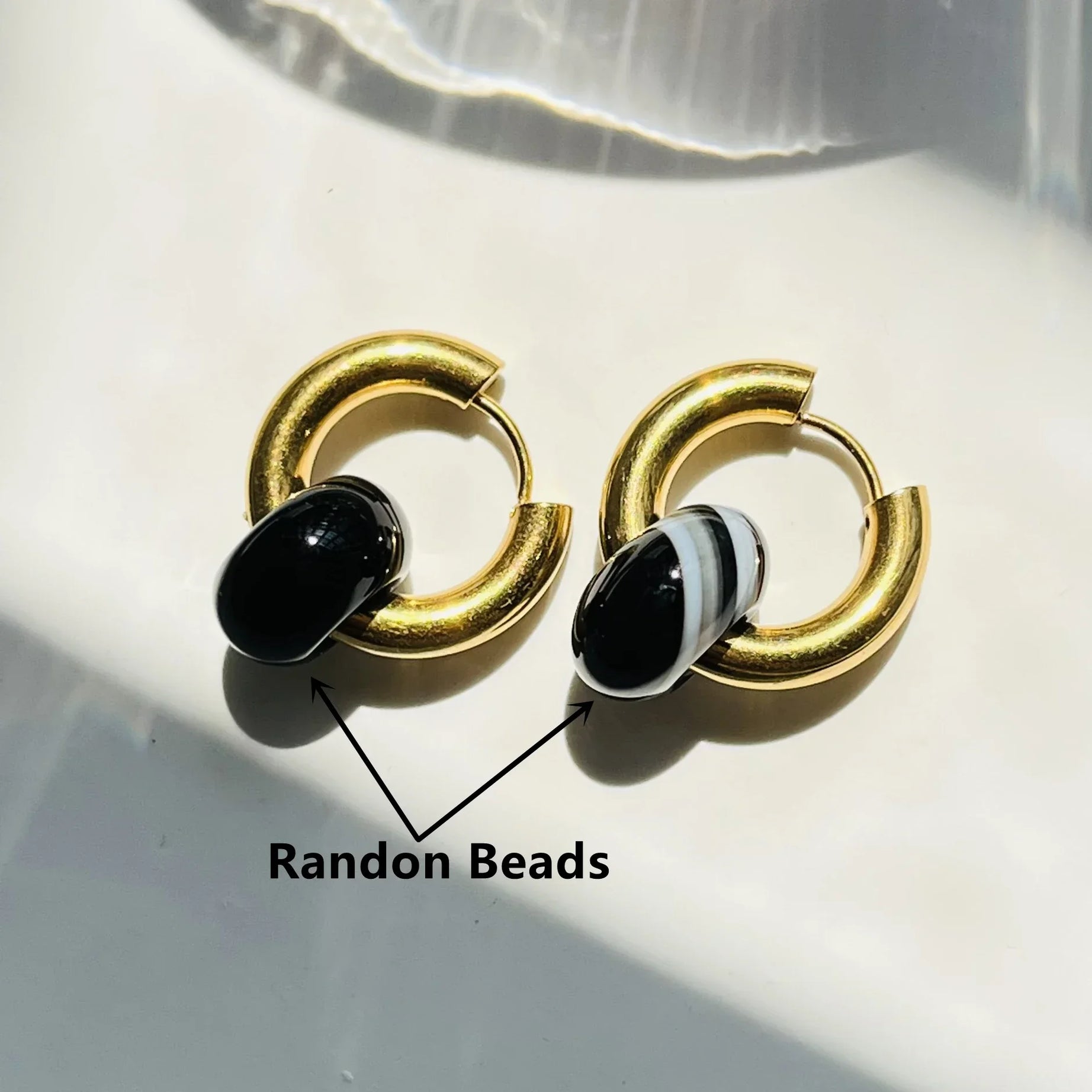 Turquoise Hoop Earrings