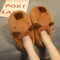 One Size US 5-10 New Lovely Capybara Slippers Womens Bedroom At Home Warm Winter Shoes For Girls - Charlie Dolly