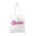 New Kawaii Barbie Canvas Bag Anime Y2K Fashion Casual Large Capacity Shoulder Bags Anime All-Match Shopping Tote Pouch Gifts Toy - Charlie Dolly