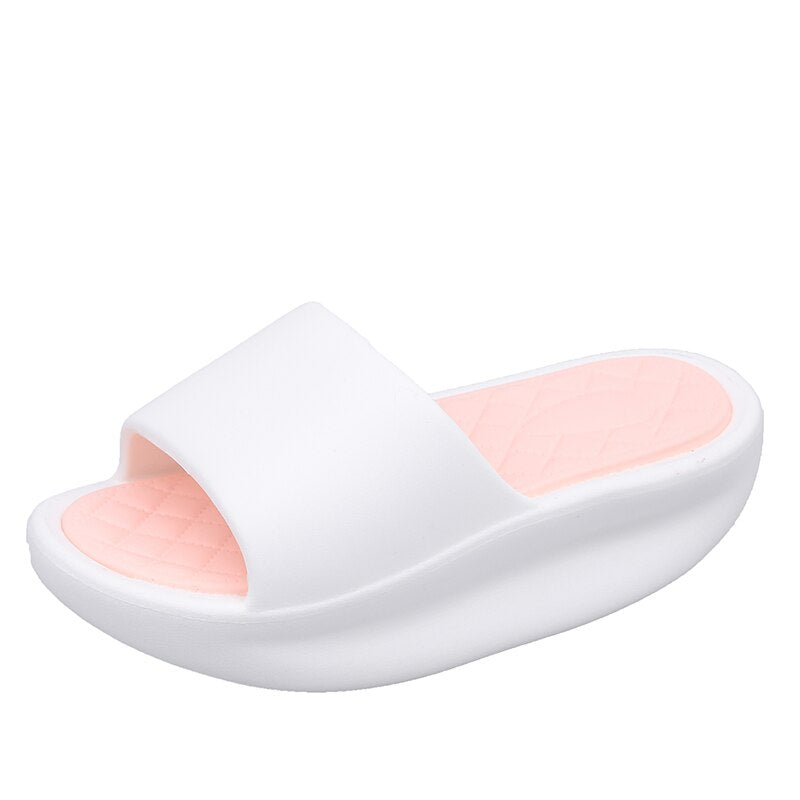 Sandals Women 2022 Flip Flops House Slippers Women Sandals Beach Bubble Slides Women Shoes for Women Cloud Slippers chanclas muj - Charlie Dolly