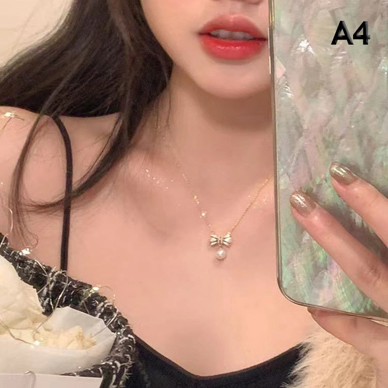 Gold Color Necklace Artificial Chokers Necklace Woman Planet Bridal Wedding Necklaces Link Chain Pendant Girls Jewelry - Charlie Dolly