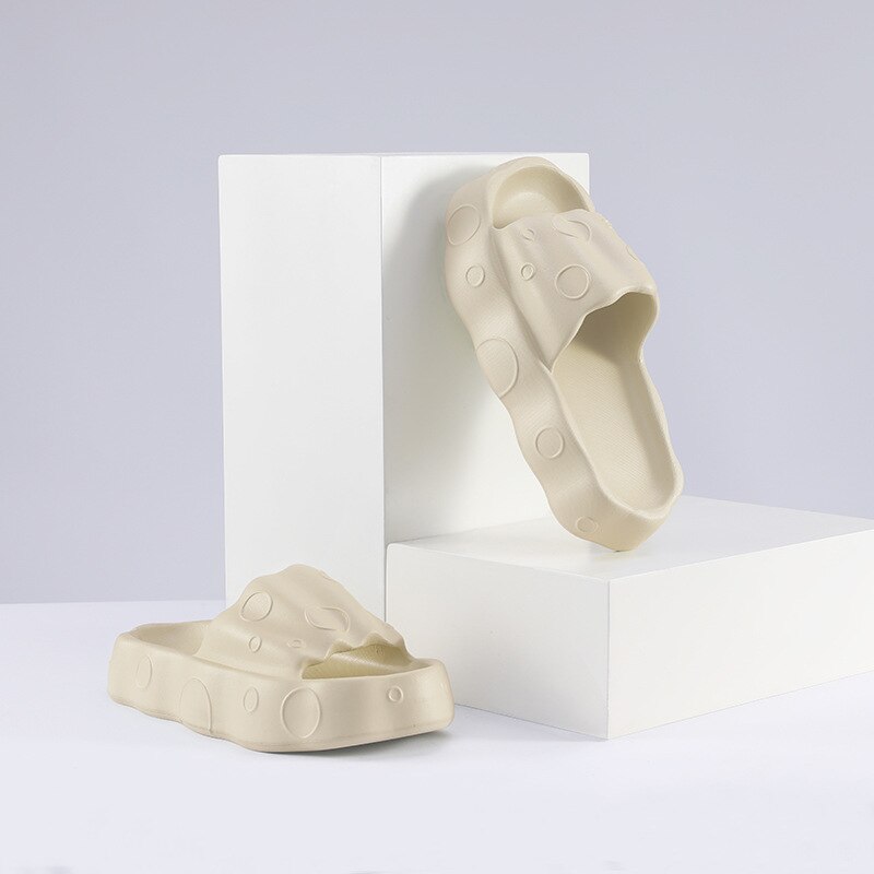 2023 Outdoor Home Sandals Women Slippers Summer Eva Outdoor Women's Slippers Soft Bottom Bubble Slippers Fashion Street Slides - Charlie Dolly