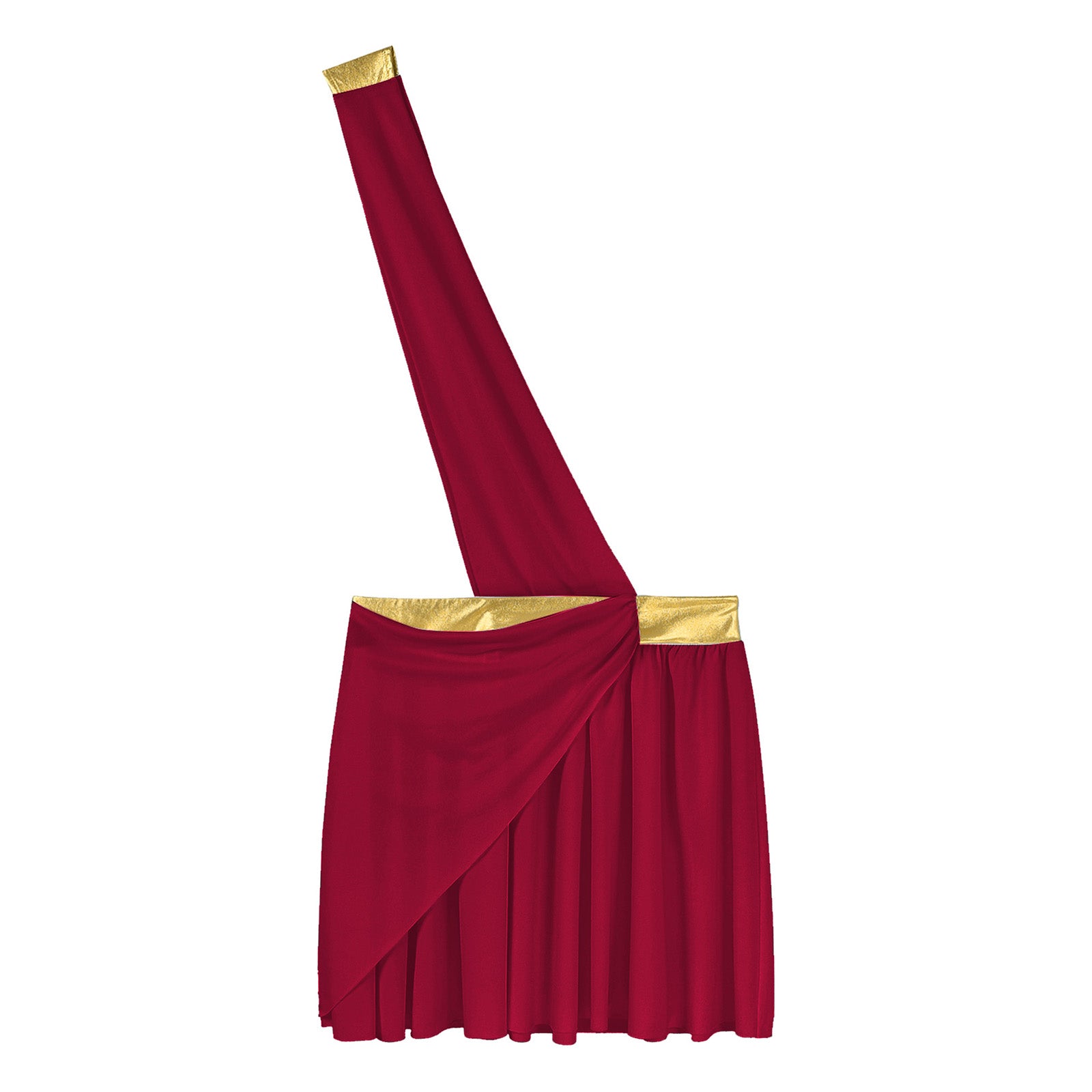 Men's  Ancient Greek God Halloween Party Costume Cosplay One Shoulder Strap Skirts Knight Warrior Theatrical Performance Outfit - Charlie Dolly