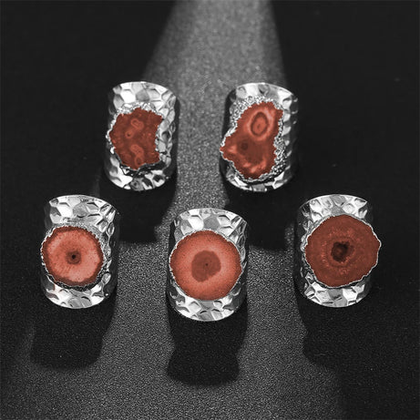 Agate Boho Ring