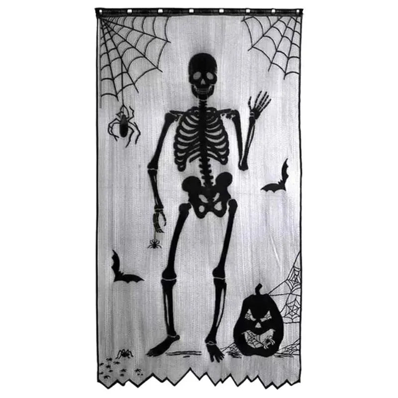 Halloween Tablecloths Spider Web Mantel Towel Bat Spider Table Flag Lampshade Table Decoration Halloween Home Decor Sets - Charlie Dolly