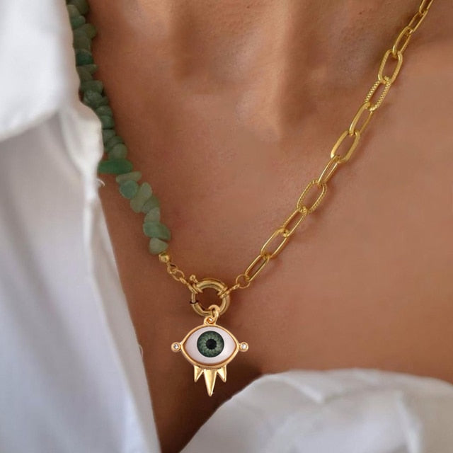 birthday gift Unisex Collar Concha Hip Hop Rock Stylish summer Polymer Clay boho puka shell Choker necklace jewelry women - Charlie Dolly