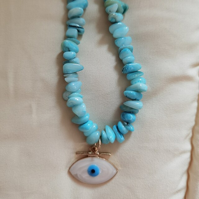 Collar Handmade Choker Man Women Minimalist Mix De Colares Rebeca E Diana Stone Ladies Fashion Jewelry necklace Creative Gift - Charlie Dolly