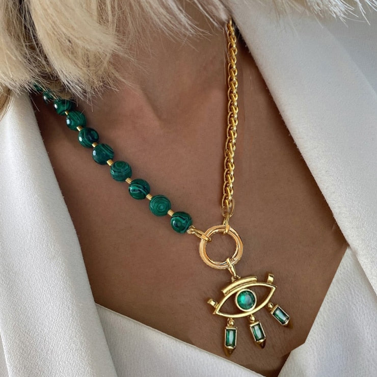 birthday gift Unisex Collar Concha Hip Hop Rock Stylish summer Polymer Clay boho puka shell Choker necklace jewelry women - Charlie Dolly