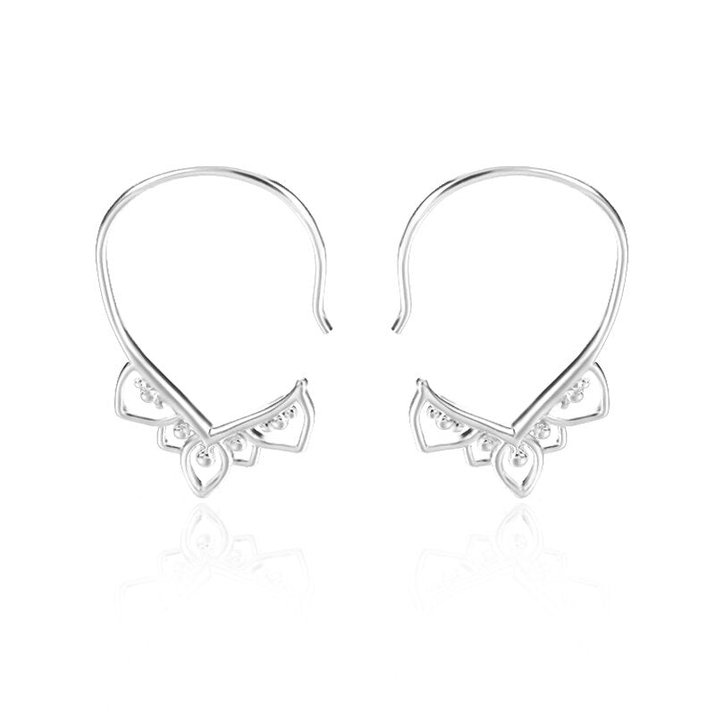 Imitation Pearl Earrings Women Fashion Snowflake Crystal Earrings Charm Zircon Jewelry Cute Earrings Best Choice for Couple Gift - Charlie Dolly