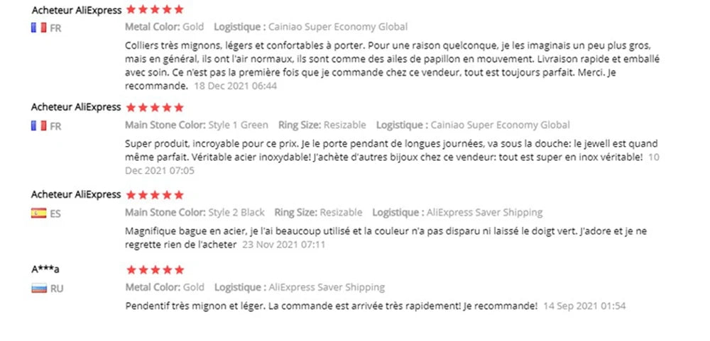 YACHAN Boho خواتم كلاسيكية من الفولاذ المقاوم للصدأ للنساء وردي الحجر الطبيعي اللازوريت 18K مطلية بالذهب مجوهرات الاتجاه الجمالي