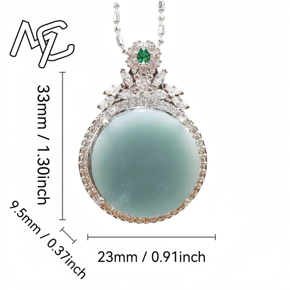 S925 Silver Burmese Jade Flower, Gourd & Butterfly Adjustable Ring, Sacred Amulet