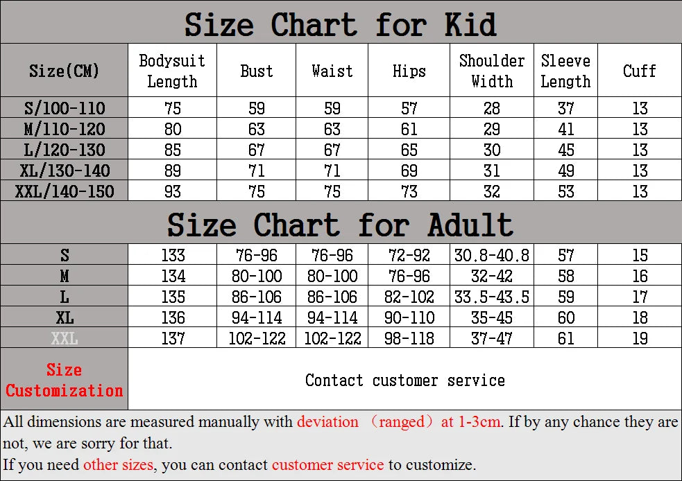 VIP FASHION Wolverine Deadpool Costume Family Matching Suit Adult Kid Zentai Bodysuit Halloween Jumpsuit Movie Fancy Party Wear - Charlie Dolly