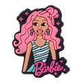 20Pcs Kawaii Barbie Diy Jewelry Accessories Anime Cartoon 3D Doll Phone Case Hairpin Earrings Keychain Patch Charm Gifts Toys - Charlie Dolly