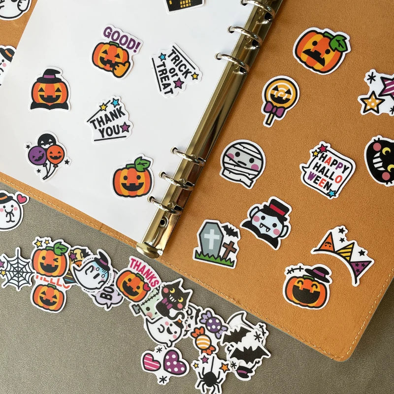 40pcs Stickers Pumpkin Ghost Skull Spider Notebooks, Laptop Holiday Party Halloween  Stickers For Teens Girls Boys Kids - Charlie Dolly