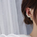 Shining Zircon Butterfly Ear Cuff Earrings for Women Girls Fashion 1pc Non Piercing Ear Clip Ear-hook Party Wedding Jewelry Gift - Charlie Dolly