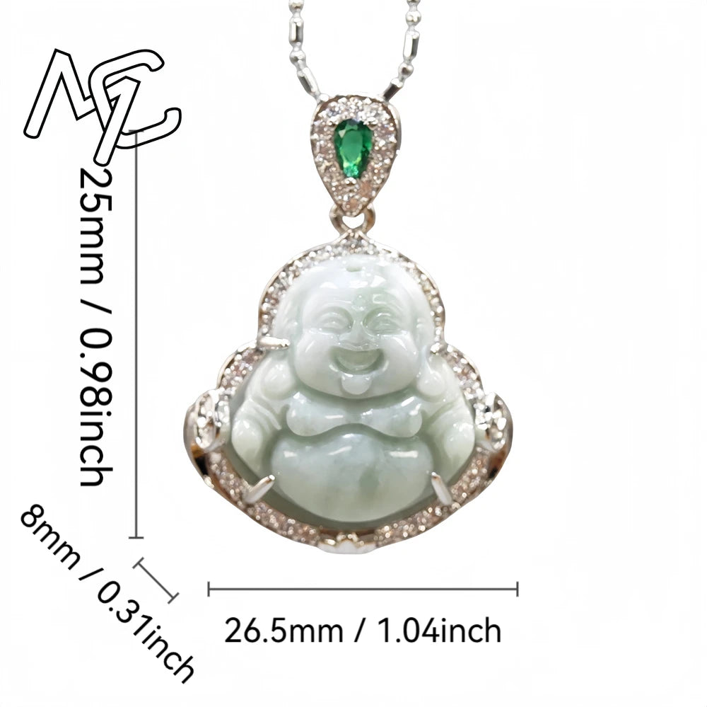 925 Silver Inlay Burmese Jade Adjustable Flower Gourd Butterfly Pendant Ring Emerald Rose Natural Green Women Jewelry Customized