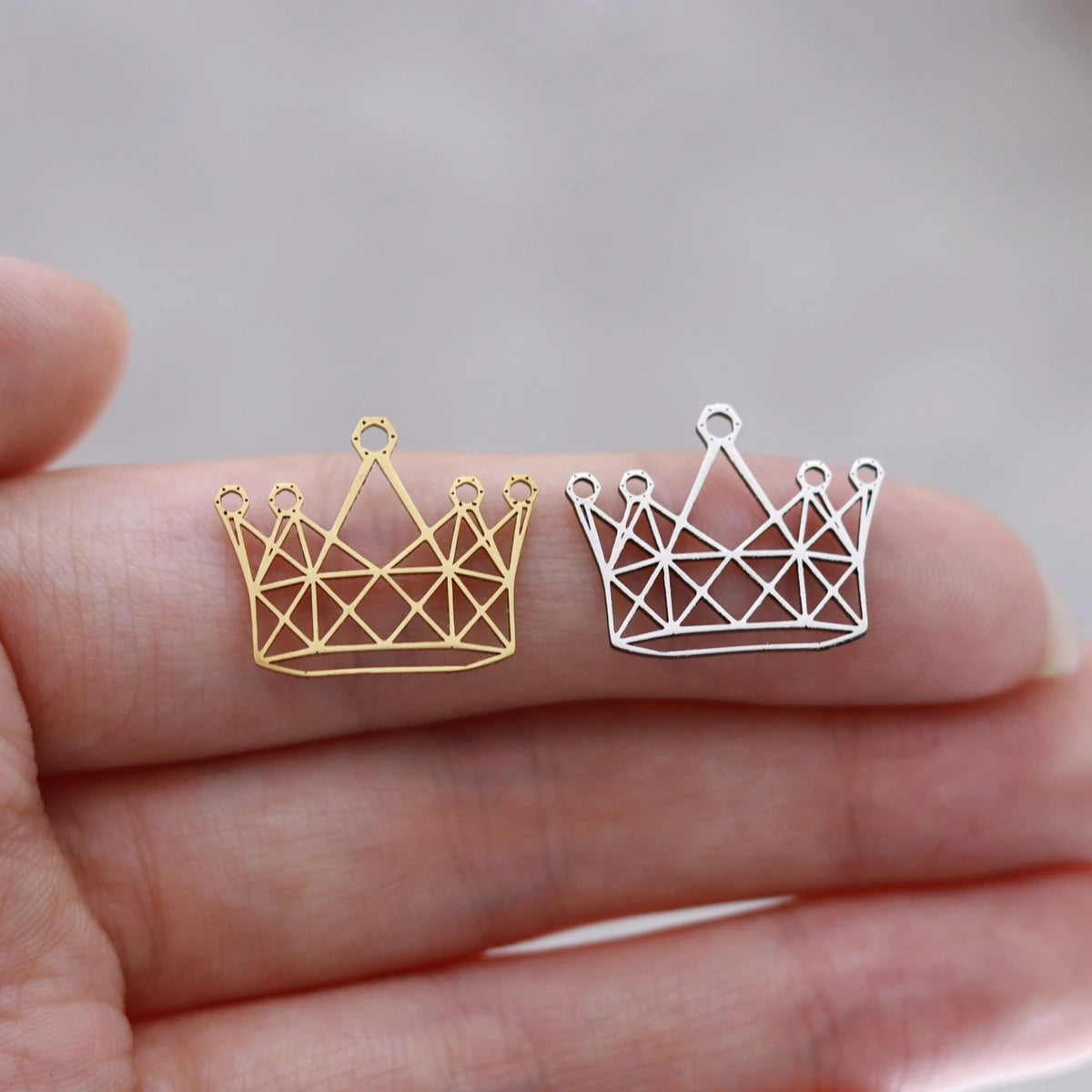 3pcs Glasses Charms DIY Earring Necklace Bracelet Unicycle Love House Hamsa Hand Lotus Flower Pendant For Jewelry Making