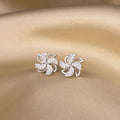 Starfish Shell Stud Earrings for Women Small Cute Earrings with Imitation Pearl Fashion Banquet Wedding Jewelry - Charlie Dolly