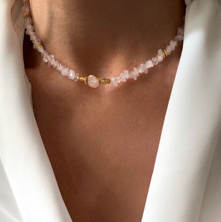 2023 Fashion Classic Stainless Steel Water Drop Chain Necklace Handmade High Quality Choker For Man Women Wild Minimalist Collar - Charlie Dolly