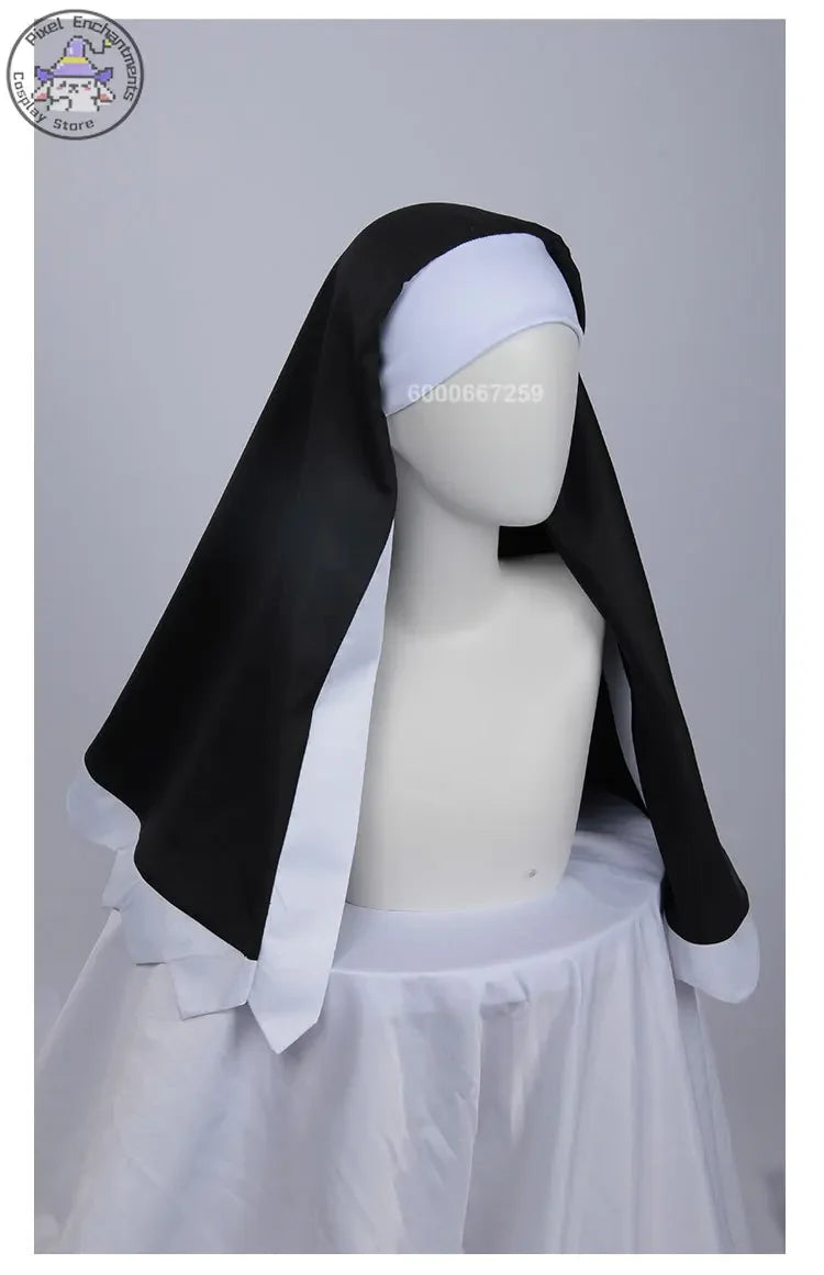 Gushing Over Magical Girls Anime Sister Gigant Cosplay Combat Costume Sexy Women's Nun Role Play Dress Outfit Halloween Party - Charlie Dolly