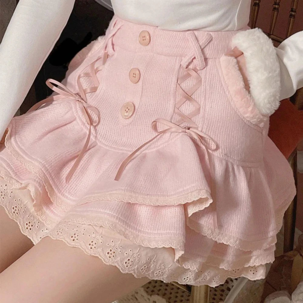 CP5XL Maid Lolita Chemise Cosplay Role Playing Costumes For Party Club Stage Apparel Bow Ties Ball Gowns Waitress Uniform Plus - Charlie Dolly